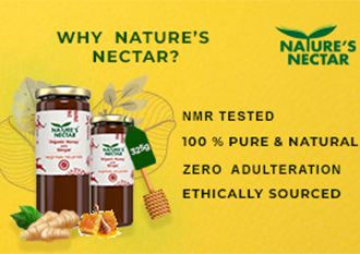 Adulterant-free pure honey from Natures Nectar