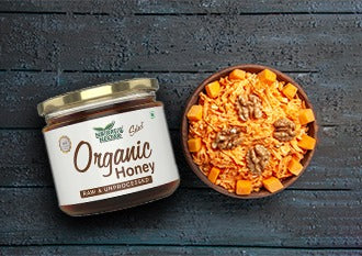 Carrot and walnut honey delight