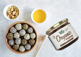 Healthy dry fruit & honey balls