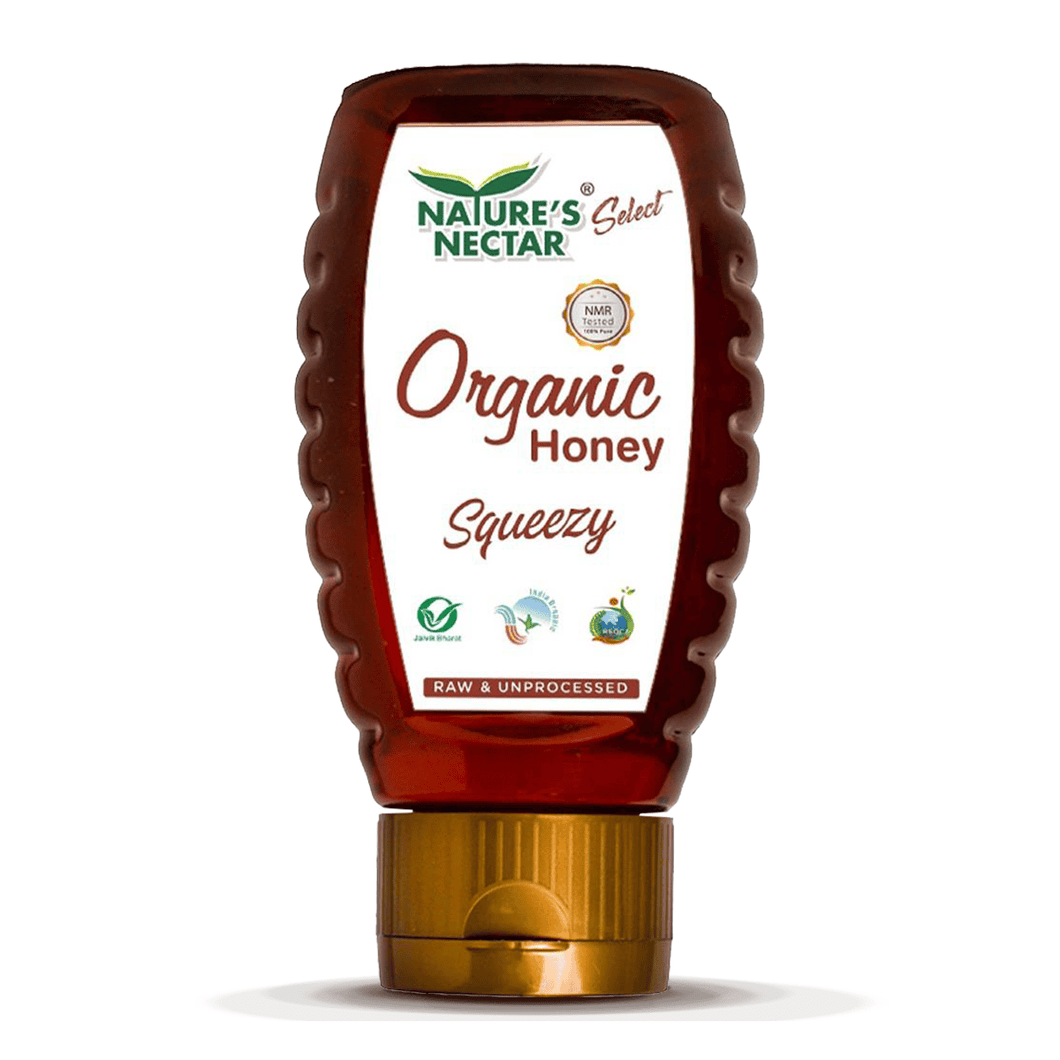 Raw Organic Honey Squeezy 500g