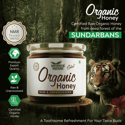 Raw Organic Honey 400g - Pack of 1